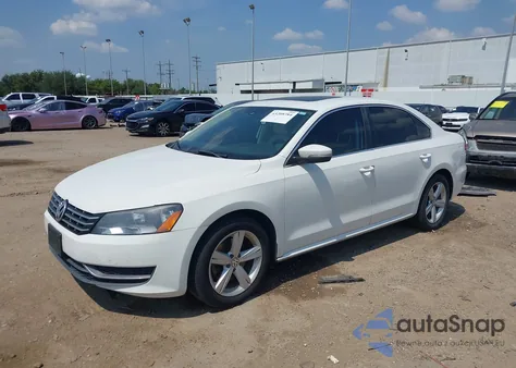 2013 Volkswagen Passat 2.0L Tdi Se from USA, damaged, VIN 1VWBN7A38DC132775